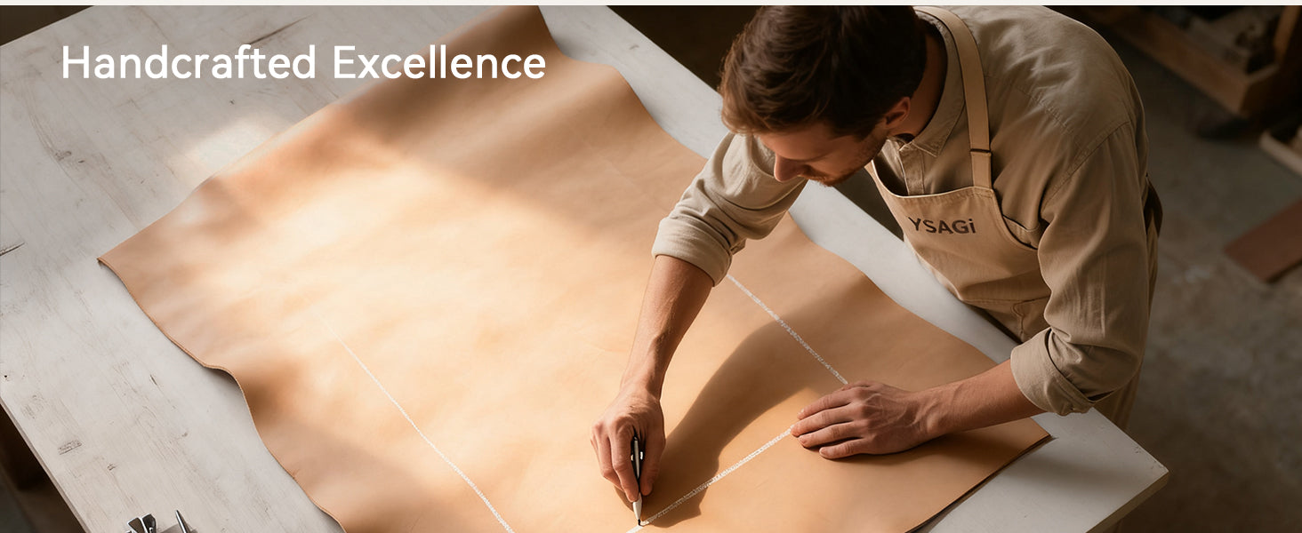 Leather Desk Mat | Computer Mat for Desk| Large Mouse Pad and Keyboard Mat | Desk Protector for Office