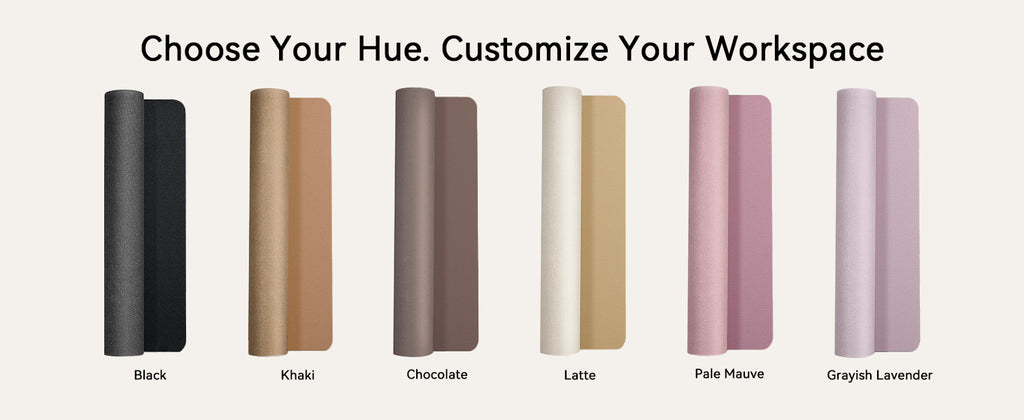 Leather Desk Mat | Computer Mat for Desk| Large Mouse Pad and Keyboard Mat | Desk Protector for Office