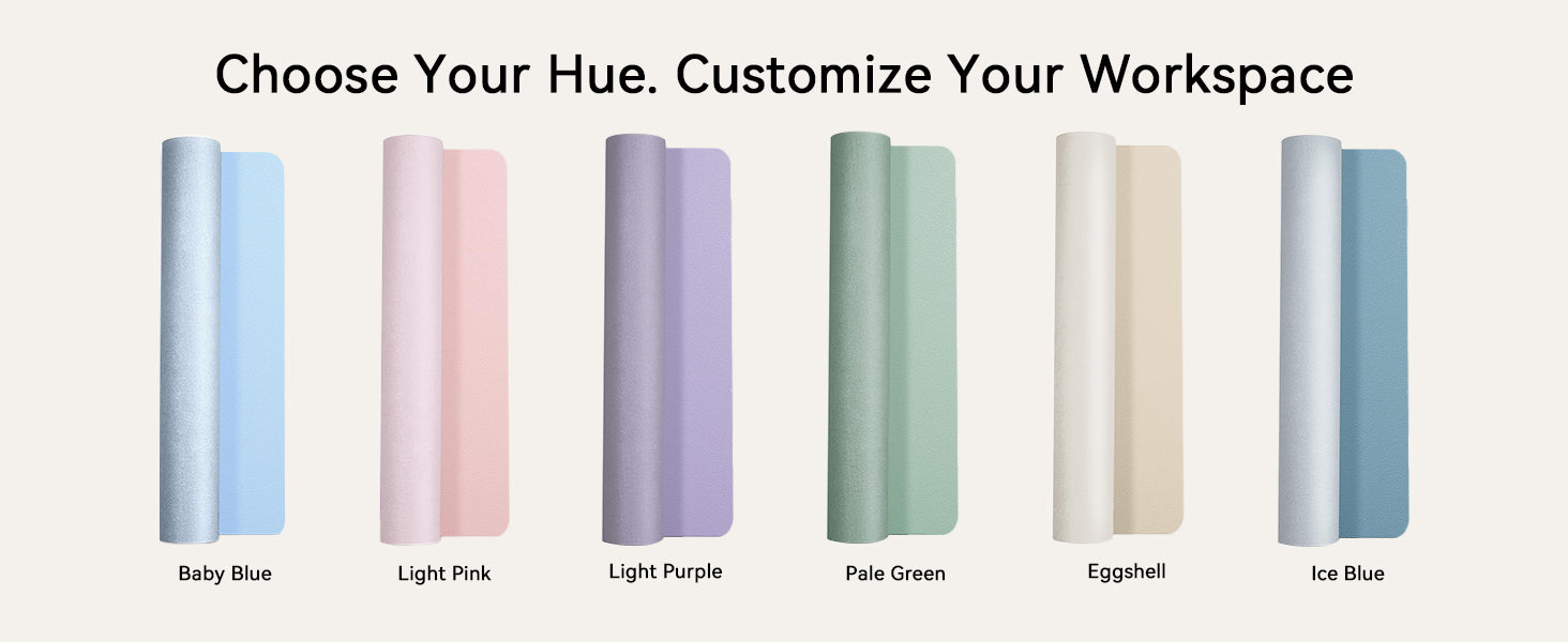 Leather Desk Mat | Computer Mat for Desk| Large Mouse Pad and Keyboard Mat | Desk Protector for Office