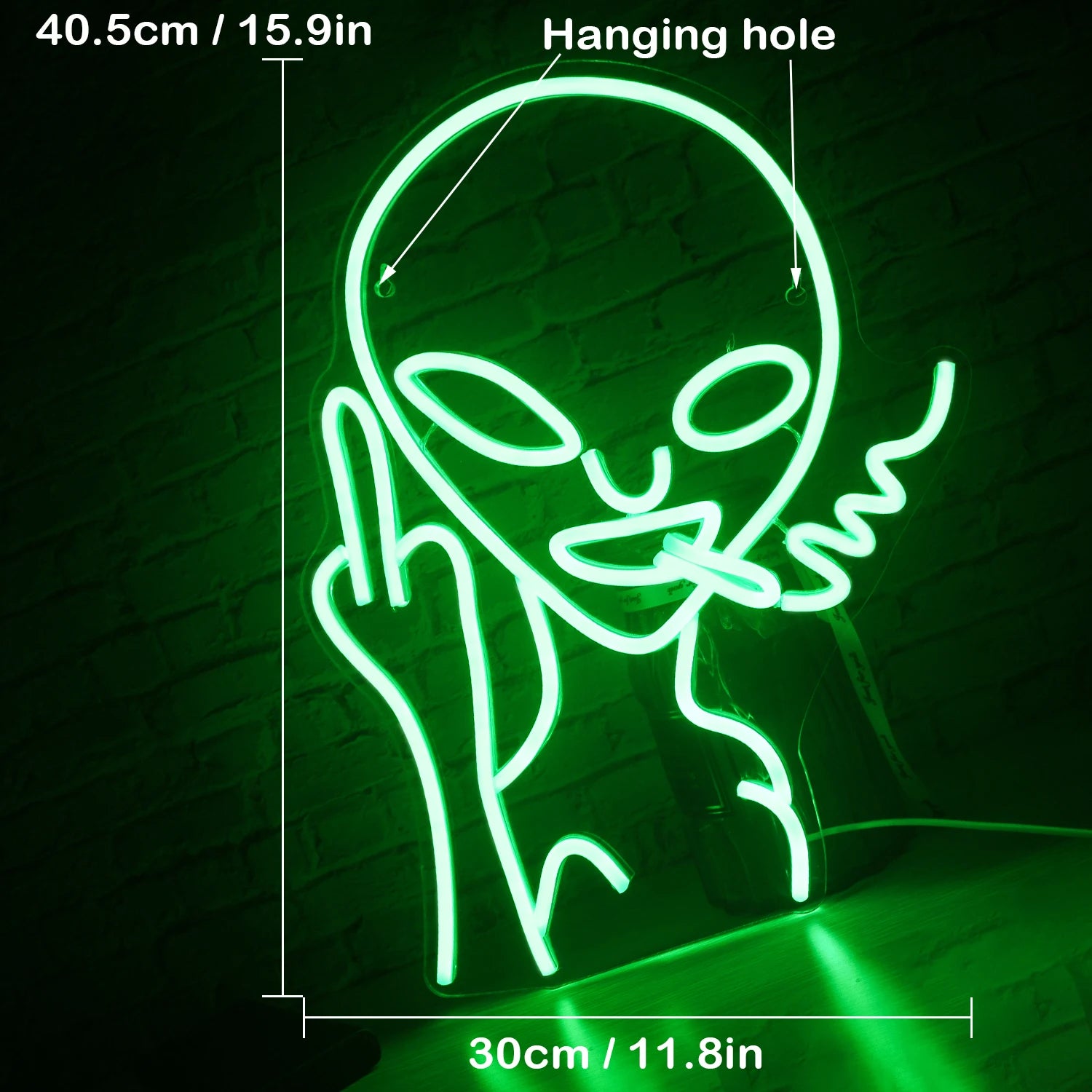 Led Neon Sign Smoking Hand Eye Personalized Neon Signs For Bar Game Room Restaurant Wall Decoration Neon Light USB Acrylic