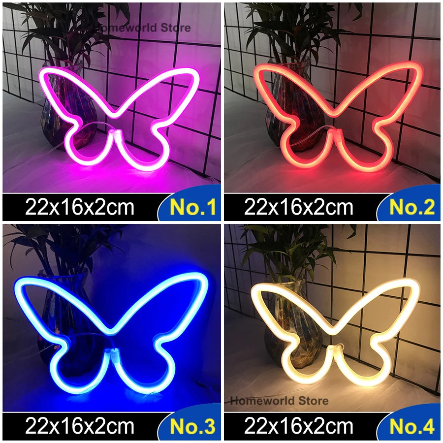 LED Neon Light Sign Logo Modeling Night Lamp 88 Styles Wholesale Dropshipping Decor Room Wall Party Wedding Colorful Xmas Gift
