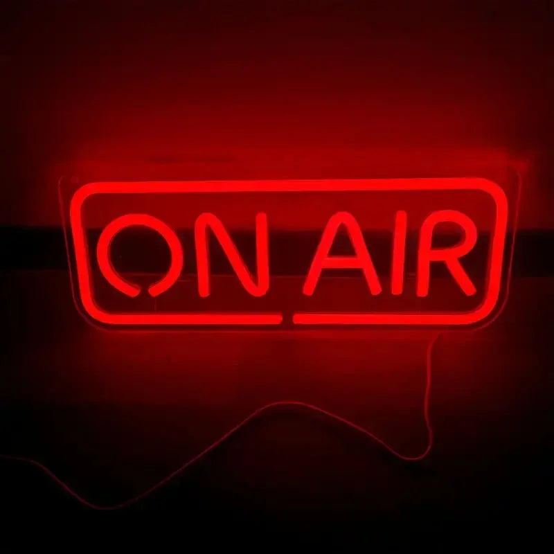 On Air LED Neon Sign  USB-Powered Wall Art for Parties, Engagements, Birthdays, Weddings, and Home Decor Decoration with Switch