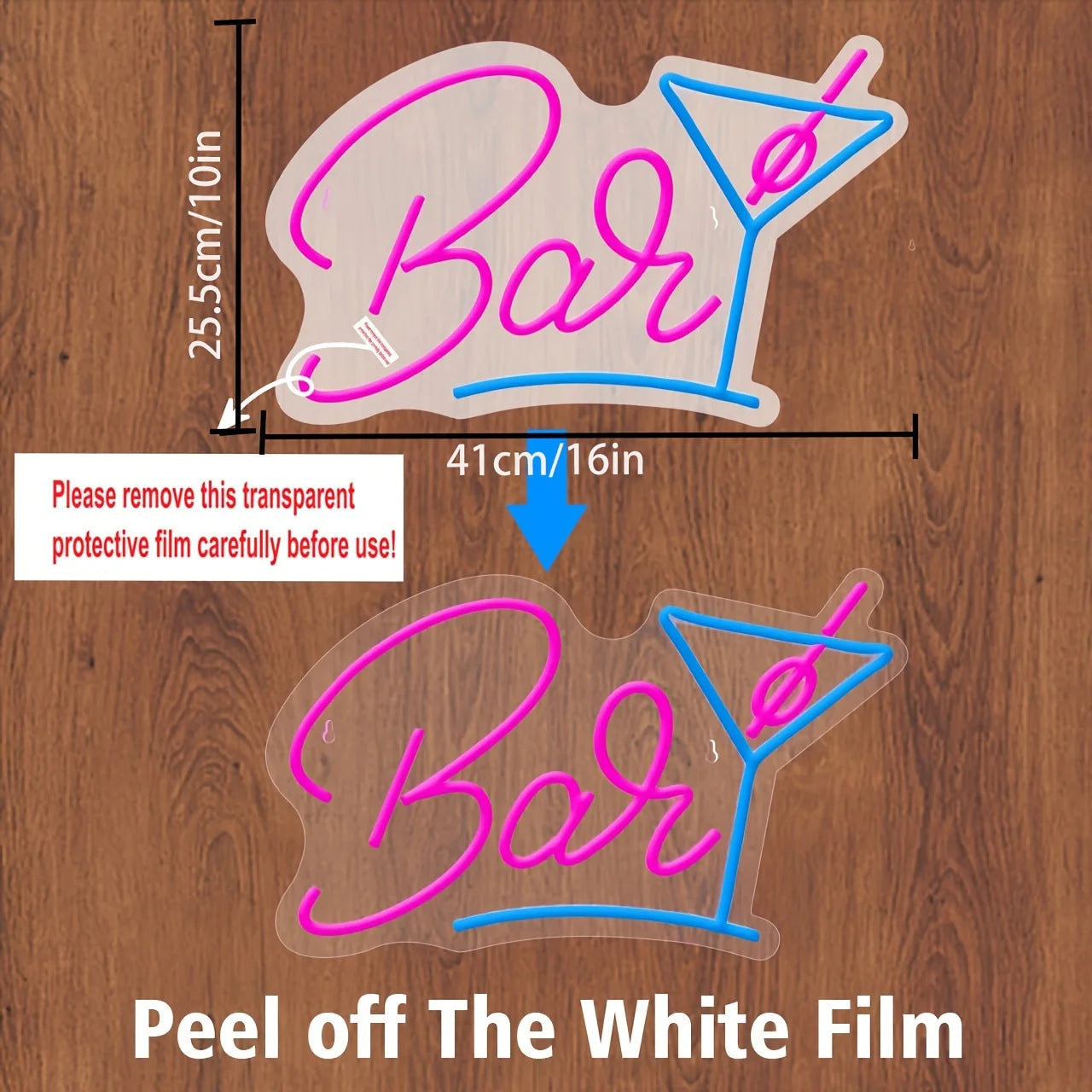 LED Neon Signs For Bar Wall Decor, USB Powered LED Beer Lights For Bedroom, Man Cave, Party,  Coffee Shop, HomeClub Christmas