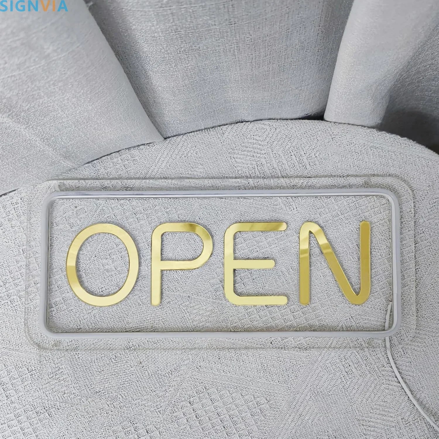 Open Neon LED Sign USB Wall Decoration For Business Storefront Window Glass Door Florists Bar Salon Studio Cafes Restaurant Neon