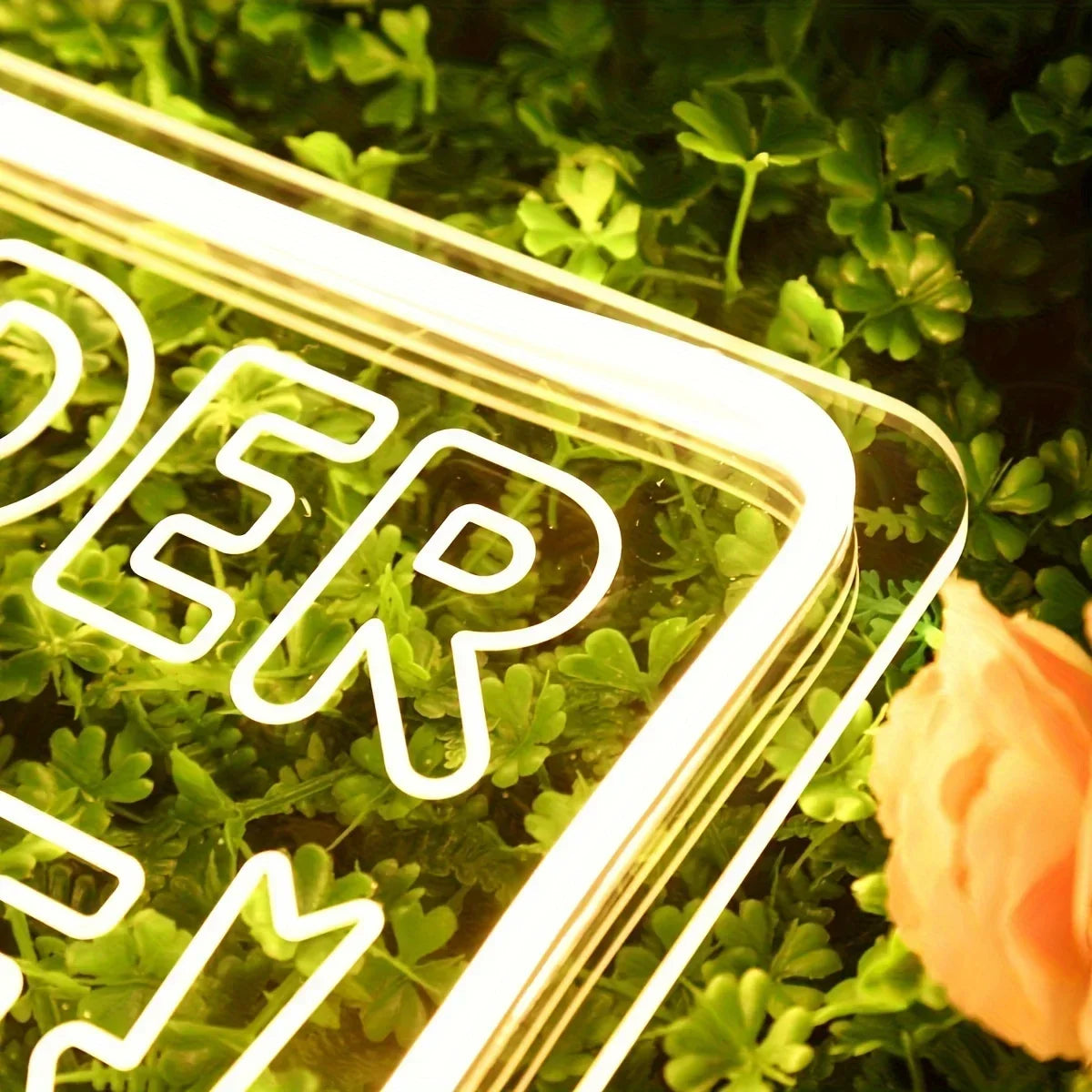 Order Here Neon Sign For Wall Decor Store Supermarket Led Lights, For Door Decorations,Checkstand Business Accessories Neon Sign