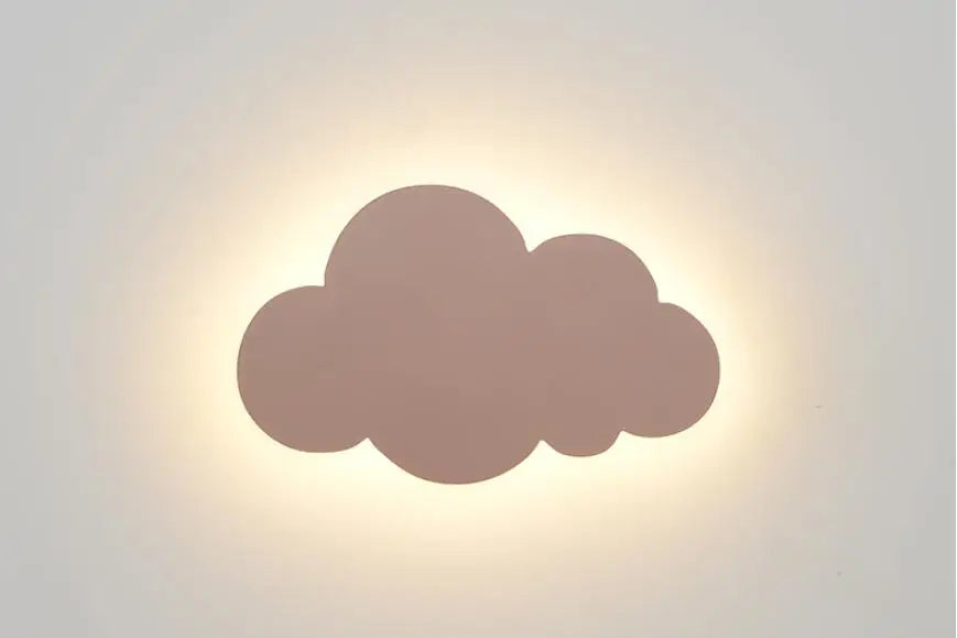LED Cloud wall light for Bedroom Children Nursery kids wall light side lamp art deco sconces wall side lamp fixtures
