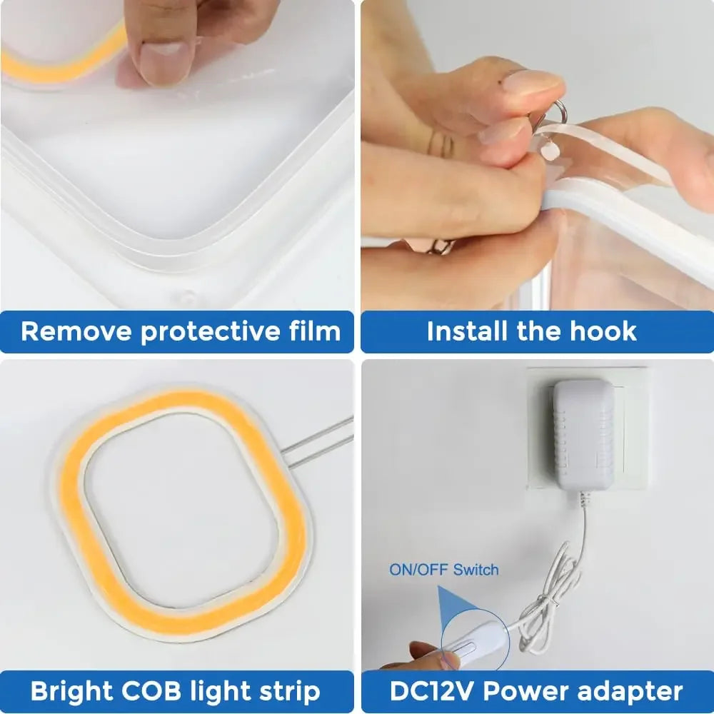 LED Open Sign for Business  Neon Lights for Party Bar Salon Stores Shop Hotel Club Coffee Wall Decor Neon Light Sign