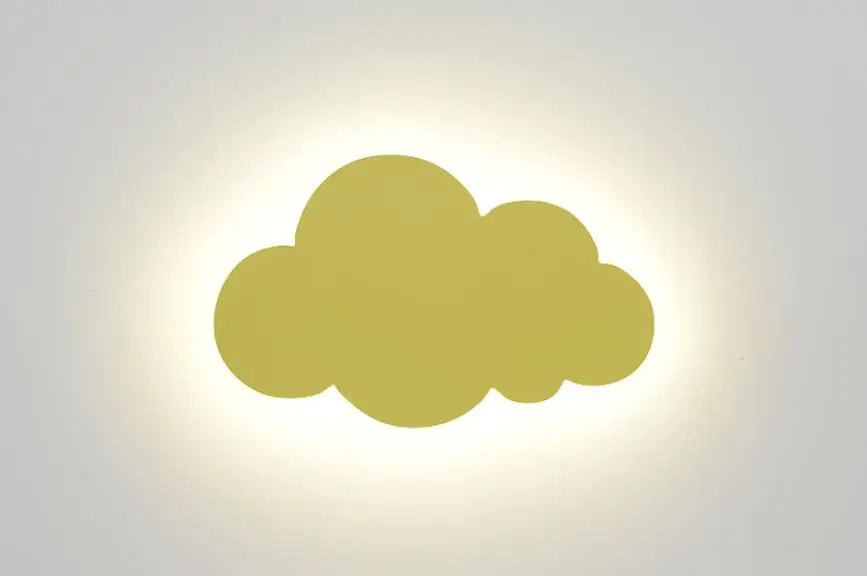 LED Cloud wall light for Bedroom Children Nursery kids wall light side lamp art deco sconces wall side lamp fixtures