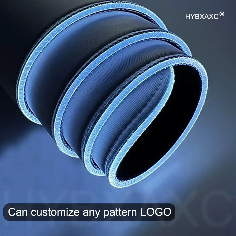 Cute Anime Girl Kawaii Mouse Pad RGB Gaming Mouse Pad Desk Mat HD Gamer Large LED Light XXL MousePads PC Computer Carpet