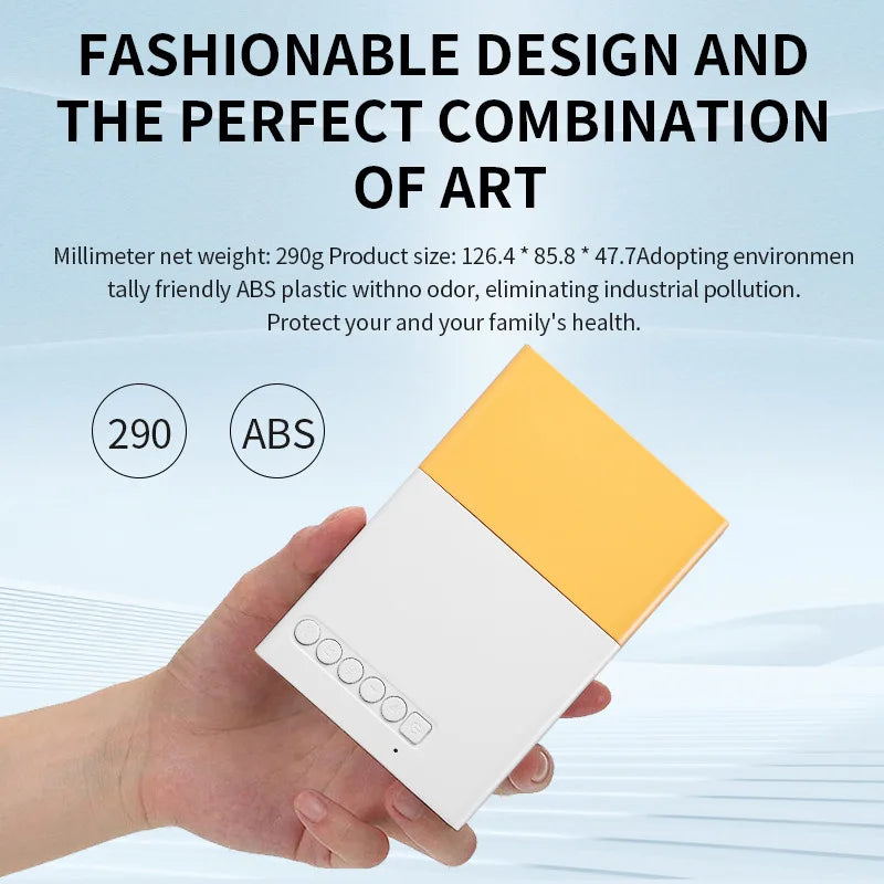 Portable Mini Projector with Full HD 1080P Support -Includes Remote Control, USB-Powered, Ideal for Smartphones, and USB Devices