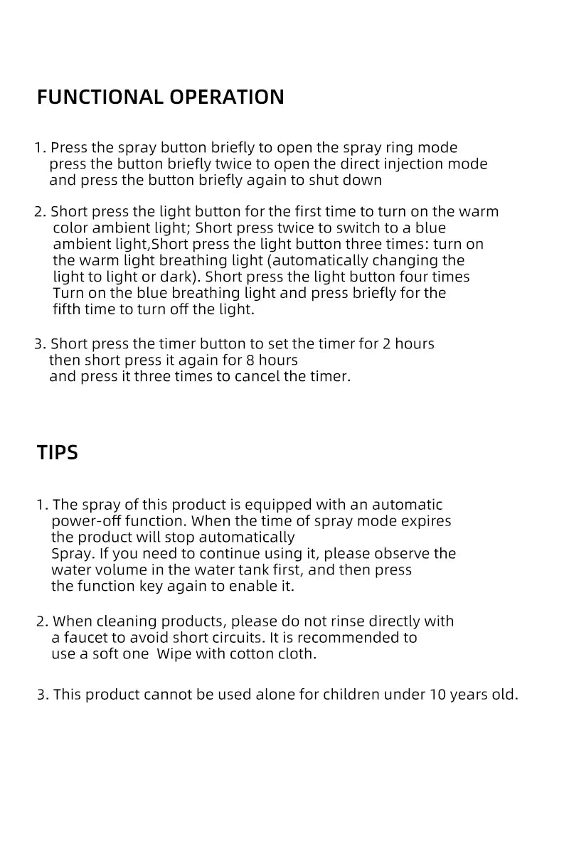 Essential Oil Diffuser Train Humidifier 300ml Two Mist Modes Aromatherapy Diffuser Two-color Lighting Humidification for Home