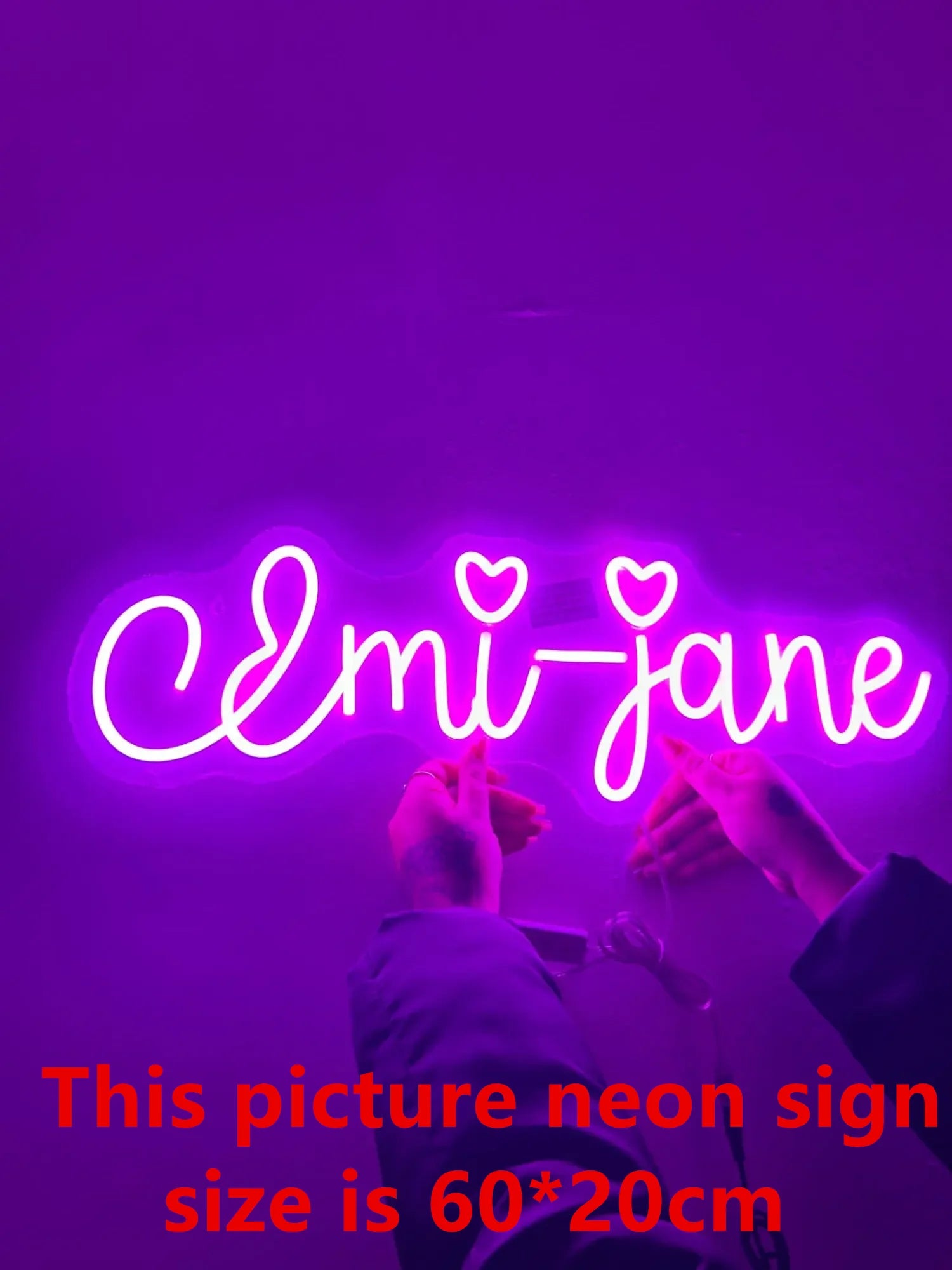 Custom Neon Sign LED Neon Night Light for Wedding Home Decorations Wall Lamp Personalized Name Business Logo Birthday Gift