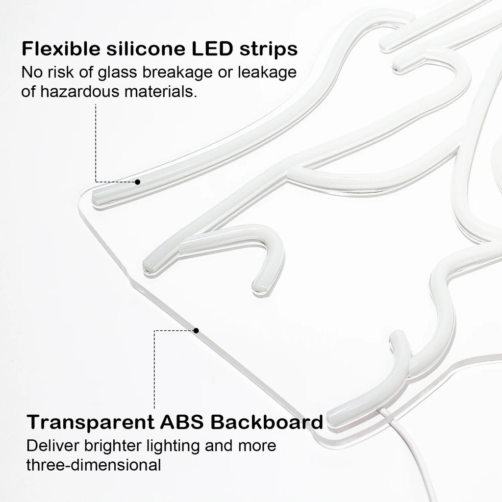 Led Neon Sign Smoking Hand Eye Personalized Neon Signs For Bar Game Room Restaurant Wall Decoration Neon Light USB Acrylic