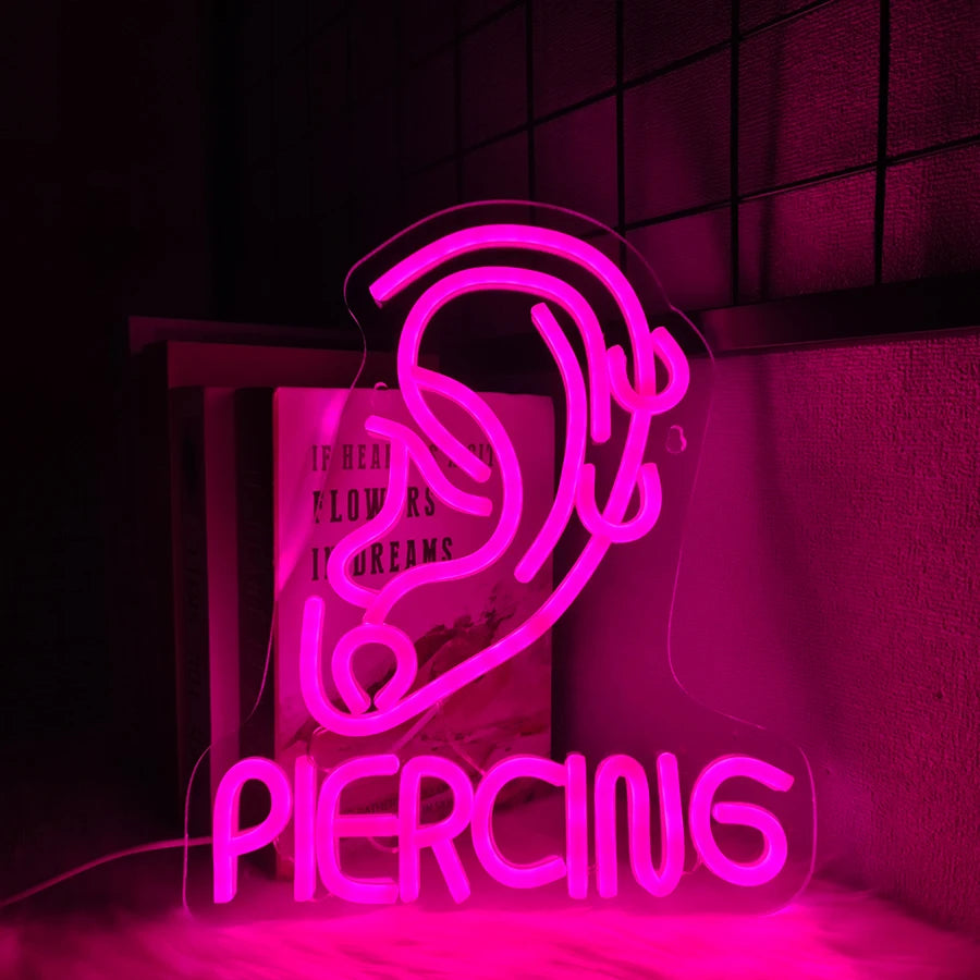 Tattoo Led Neon Sign, Decor With Aesthetic Operation Lights, Used For Business Lights In Shops, Rooms, Bars And Tattoo Studios.