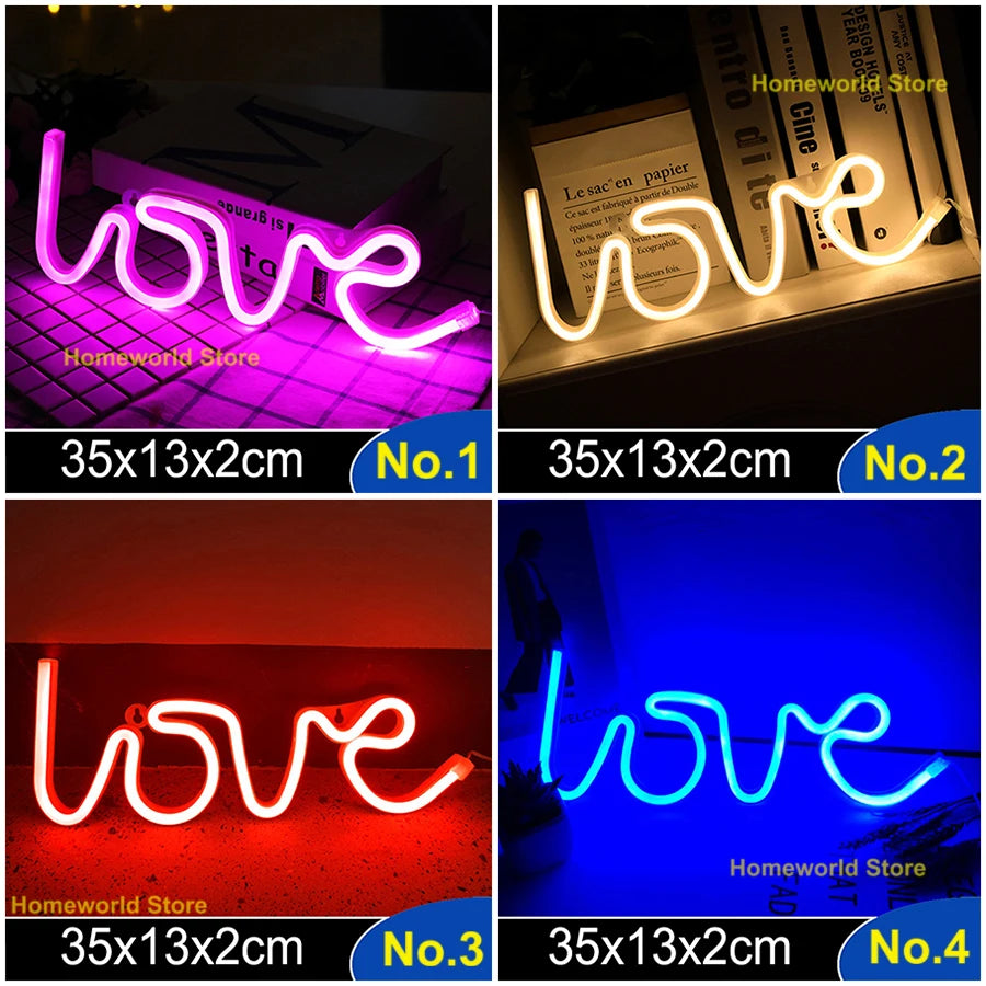 LED Neon Light Sign Logo Modeling Night Lamp 88 Styles Wholesale Dropshipping Decor Room Wall Party Wedding Colorful Xmas Gift