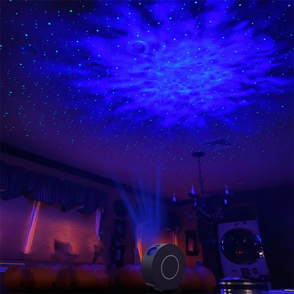Smart Galaxy Star Projector Night Light 3D Galaxy Projector LED Lights Gift APP Adjustment For Gaming Room Bedroom Decor