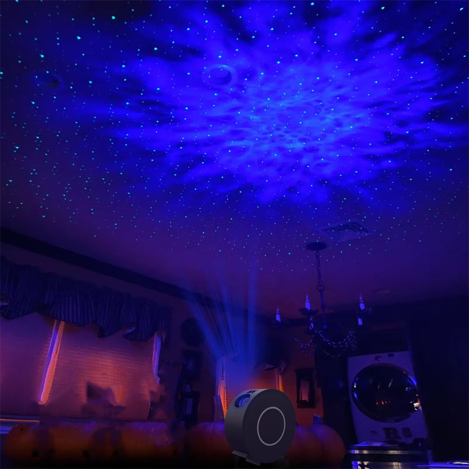 Smart Galaxy Star Projector Night Light 3D Galaxy Projector LED Lights Gift APP Adjustment For Gaming Room Bedroom Decor