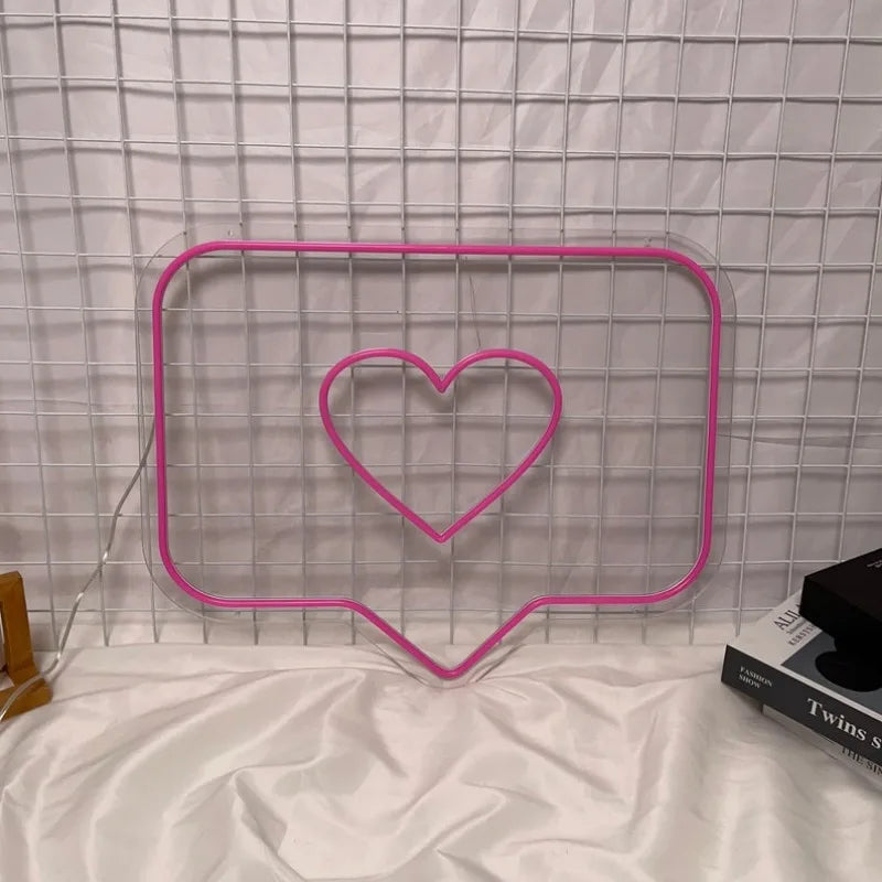 LED Neon Sign USB Powered Neon Signs Night Light 3D Wall Art & Game Room Bedroom Living Room Decor Lamp Signs Dropshipping