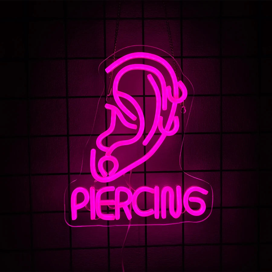 Tattoo Led Neon Sign, Decor With Aesthetic Operation Lights, Used For Business Lights In Shops, Rooms, Bars And Tattoo Studios.