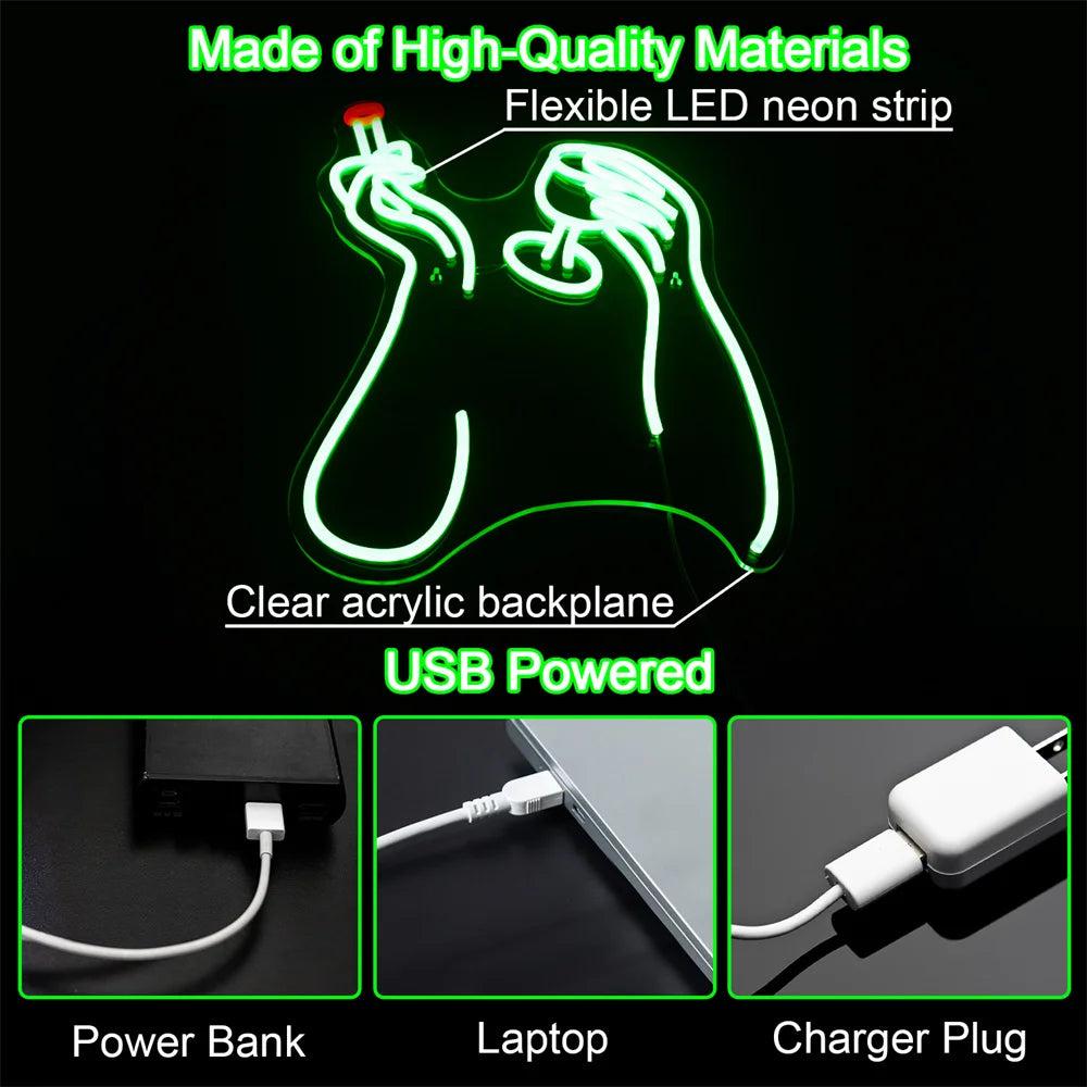 Led Neon Sign Smoking Hand Eye Personalized Neon Signs For Bar Game Room Restaurant Wall Decoration Neon Light USB Acrylic
