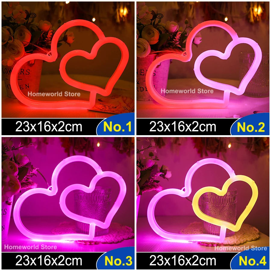 LED Neon Light Sign Logo Modeling Night Lamp 88 Styles Wholesale Dropshipping Decor Room Wall Party Wedding Colorful Xmas Gift