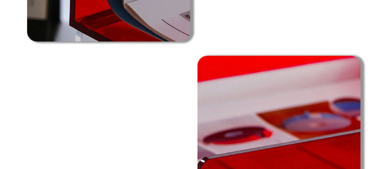 Acrylic Magazine Holder Magazine Rack File Holder Desk Organizers Storage Acrylic Magazine Holder Book Stand for Office Desk