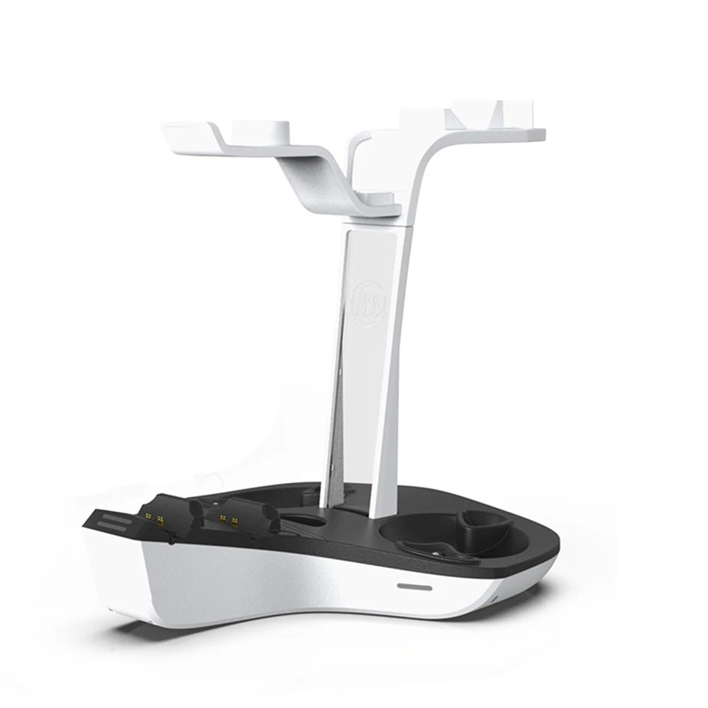 Charging Dock for PS5 PS VR2 Headset Stand Controller Charger Station LED Indicator Light Storage Helmet Earphones Bracket