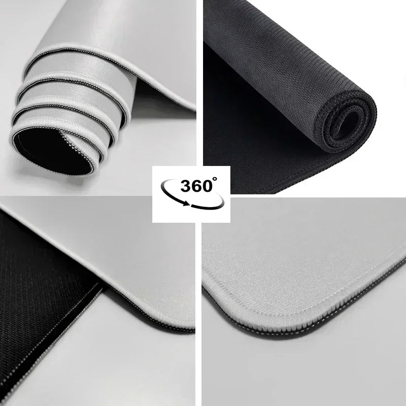 Desk Mat Gaming Mouse Pad Large Deskmat Gamer Deskpad Art Great Waves Rubber Mousepad Speed Compute Office Playmat Kawaii Mats