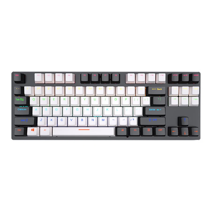 K620 Mini Backlit RGB Gaming Mechanical Keyboard Gamer Mechanic Kit 60 Percent DIY Custom PBT Keycap Hotswap Pink White USB PC